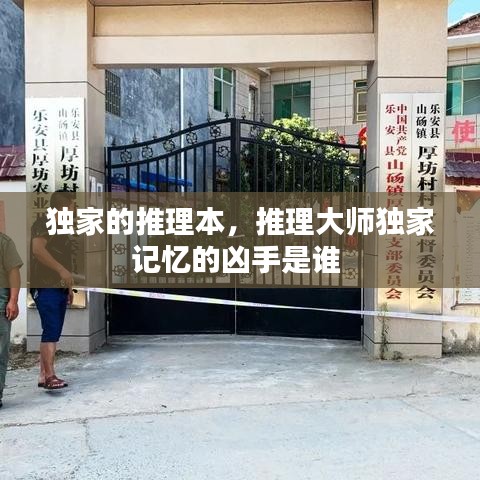 獨家的推理本，推理大師獨家記憶的兇手是誰