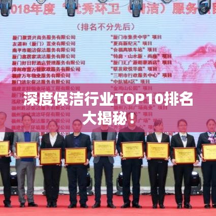 深度保潔行業(yè)TOP10排名大揭秘！