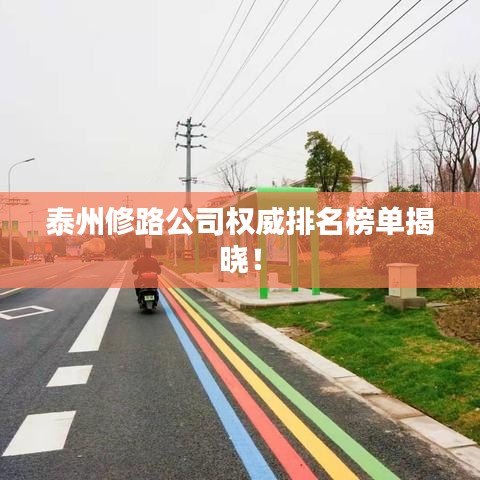 泰州修路公司權(quán)威排名榜單揭曉！