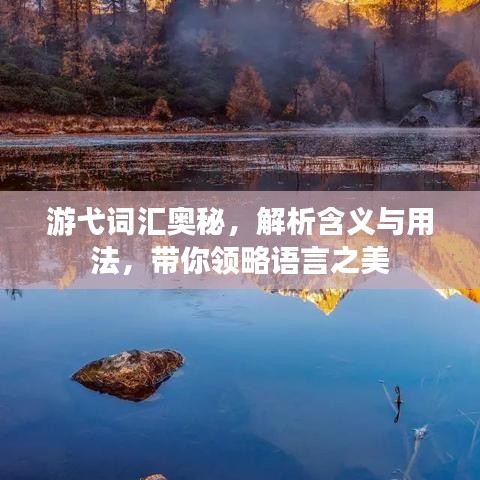 游弋詞匯奧秘，解析含義與用法，帶你領(lǐng)略語言之美