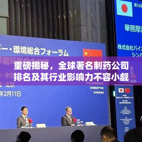 重磅揭秘，全球著名制藥公司排名及其行業(yè)影響力不容小覷！