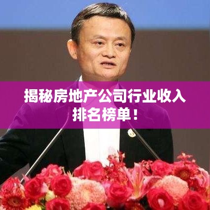 揭秘房地產(chǎn)公司行業(yè)收入排名榜單！