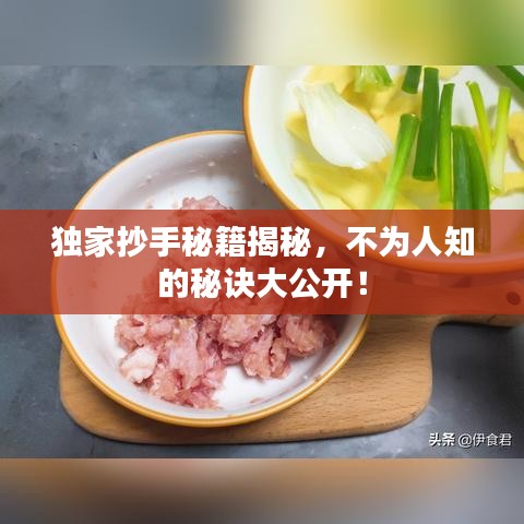 獨家抄手秘籍揭秘，不為人知的秘訣大公開！