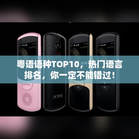 粵語(yǔ)語(yǔ)種TOP10，熱門語(yǔ)言排名，你一定不能錯(cuò)過(guò)！