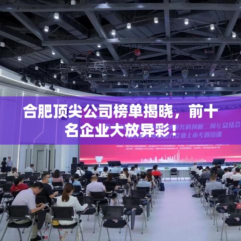 合肥頂尖公司榜單揭曉，前十名企業(yè)大放異彩！