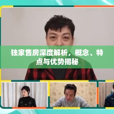 獨(dú)家售房深度解析，概念、特點(diǎn)與優(yōu)勢(shì)揭秘
