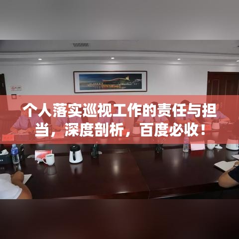 個(gè)人落實(shí)巡視工作的責(zé)任與擔(dān)當(dāng)，深度剖析，百度必收！